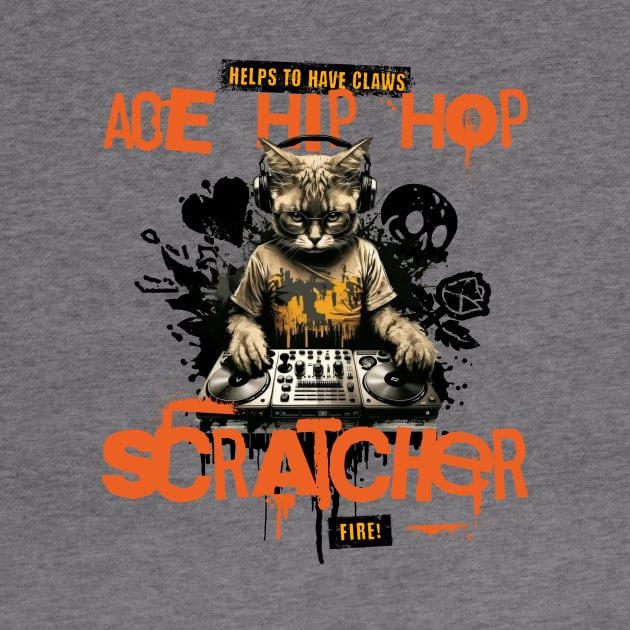 Ace Hip Hop Scratcher by BestWildArt